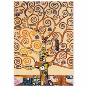 Artfulprints Poster Gustav Klimt – Tree of life – A4 21×29.7 cm – Geel Artfulprints Poster Gustav Klimt – Tree of life – A4 21×29.7 cm – Geel