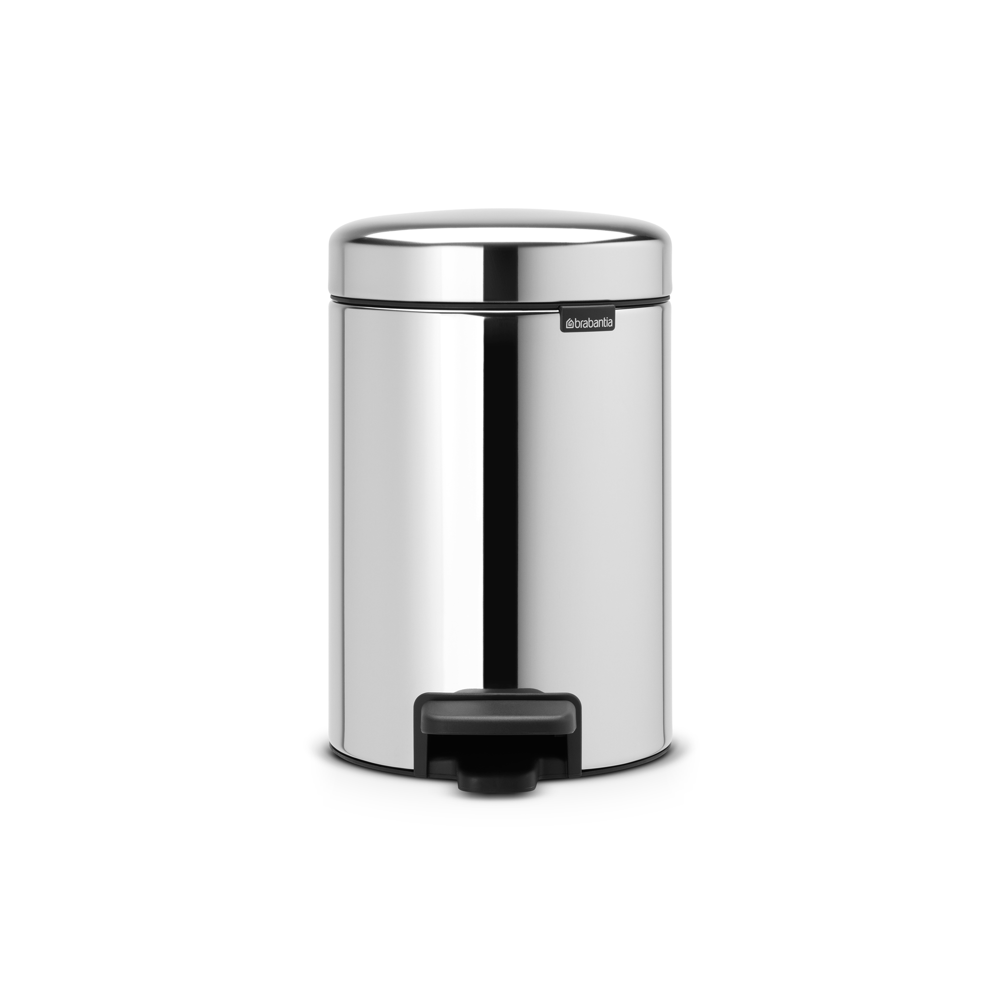 Brabantia NewIcon Pedaalemmer, 3 liter, kunststof binnenemmer - Brilli