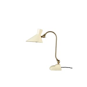 Dutchbone Gaia Tafellamp/ Bureaulamp Ivoor Dutchbone Gaia Tafellamp/ Bureaulamp Ivoor