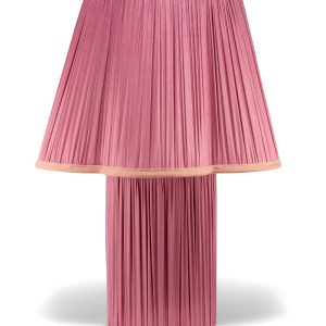 Doing Goods Myra Lamp Fuchsia – Groot 18 x 40 x 57 cm – Zijde/ Viscose Doing Goods Myra Lamp Fuchsia – Groot 18 x 40 x 57 cm – Zijde/ Viscose