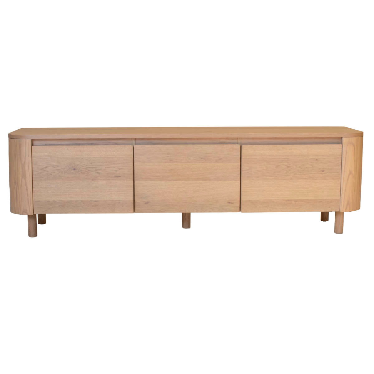 DÉJA Living Tv-meubel Valde - Naturel Hout - 200x40x35cm