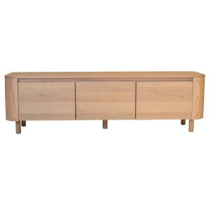 DÉJA Living Tv-meubel Valde – Naturel Hout – 160x40x35cm DÉJA Living Tv-meubel Valde – Naturel Hout – 160x40x35cm