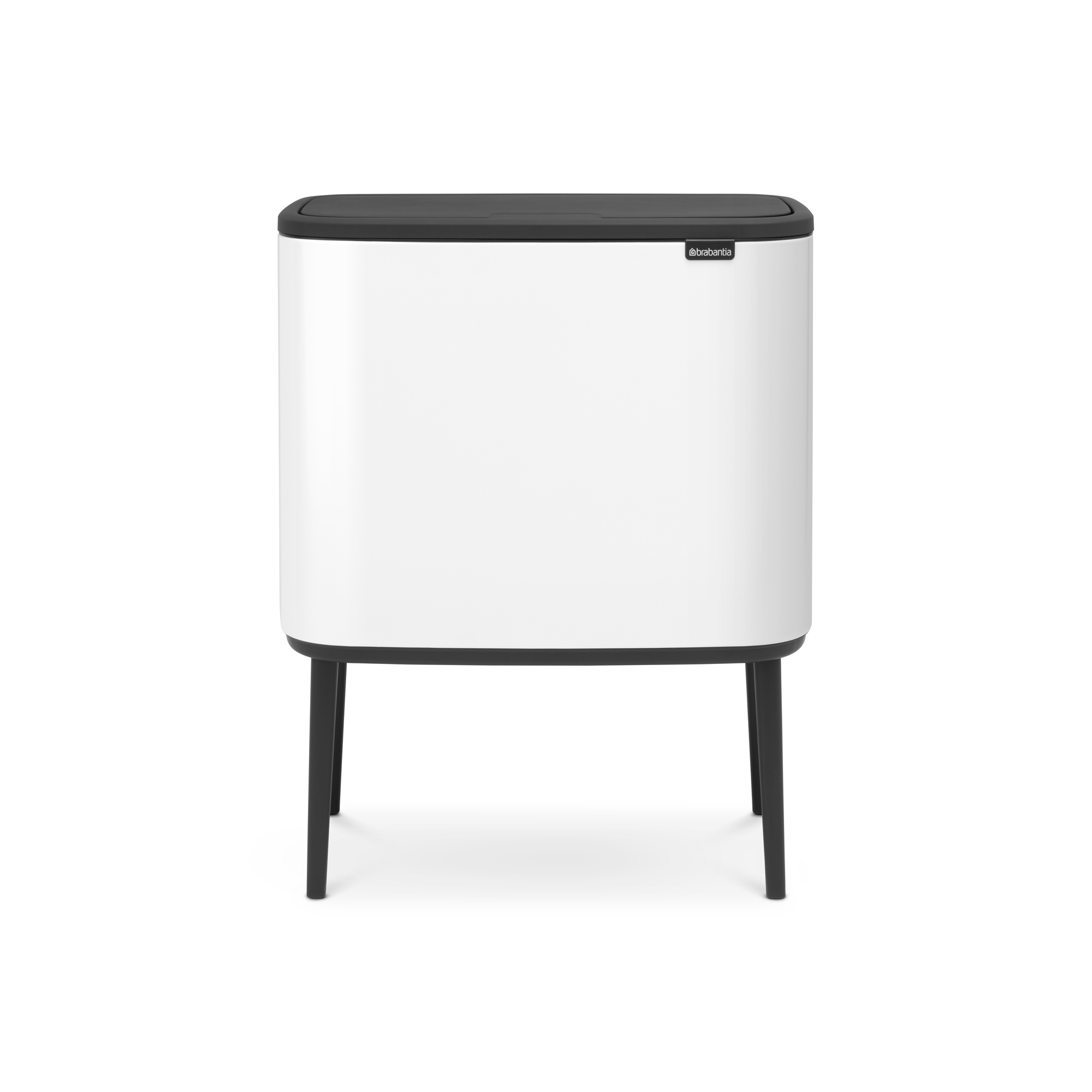 Brabantia Bo Touch Bin, met 1 binnenemmer, 36 liter - White