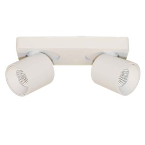 Artdelight spot Laguna – 2 lichts – 22 x 9.5 cm – wit Artdelight spot Laguna – 2 lichts – 22 x 9.5 cm – wit