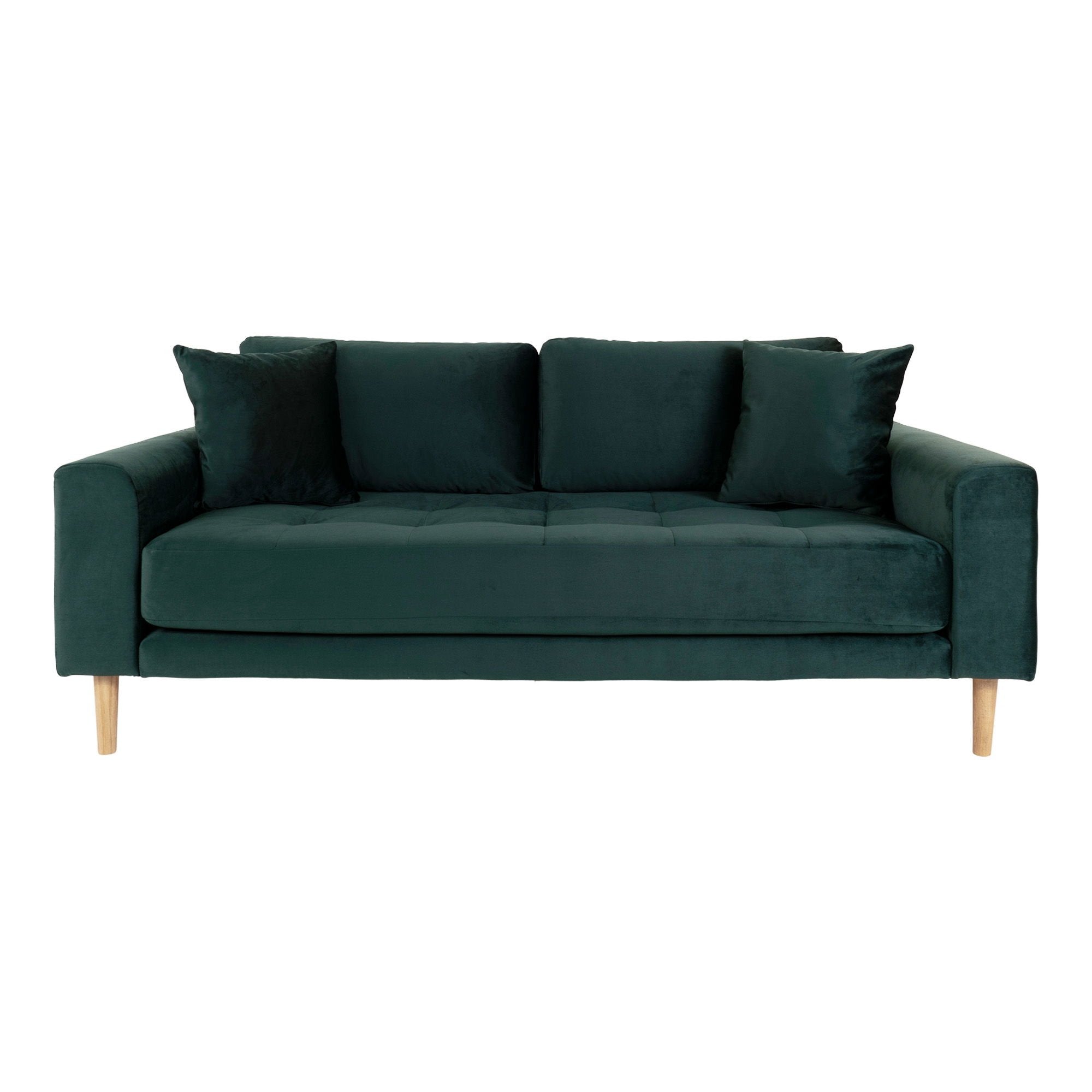 BRAM Bank Carmi - Zits - 93 x 76 cm - Donkergroen