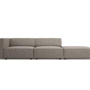 Cosmopolitan Design Rechte bank Arendal 4-zits, chenille, grijs – 102x Cosmopolitan Design Rechte bank Arendal 4-zits, chenille, grijs – 102x