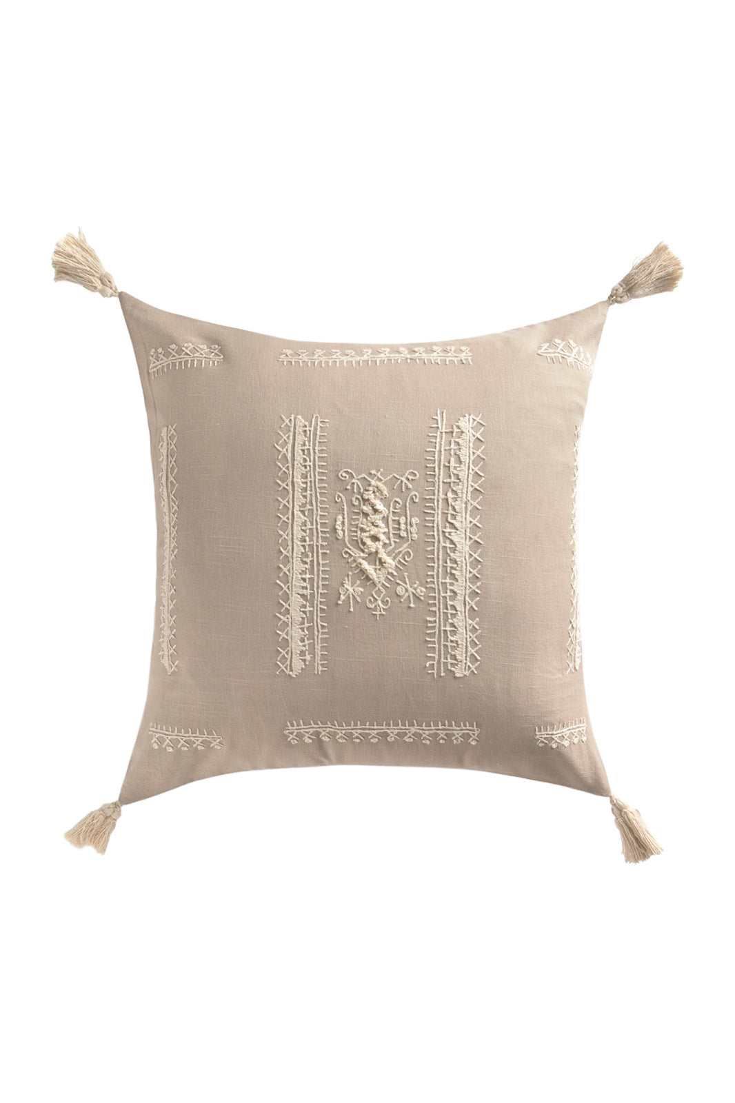 Calma House Kussenhoes Traste - Steenkleur - 60x60