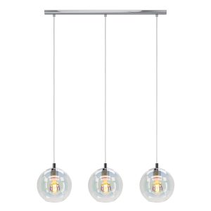 EGLO hanglamp Ariscani 2 – e27 – 76,5 cm – gekleurd glas – chroom EGLO hanglamp Ariscani 2 – e27 – 76,5 cm – gekleurd glas – chroom