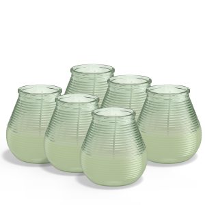Bolsius buitenkaars True Citronella – 6 stuks – groen Bolsius buitenkaars True Citronella – 6 stuks – groen