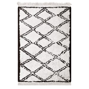 AFK Living vloerkleed Tanger – shaggy – beige – 120 x 170 cm