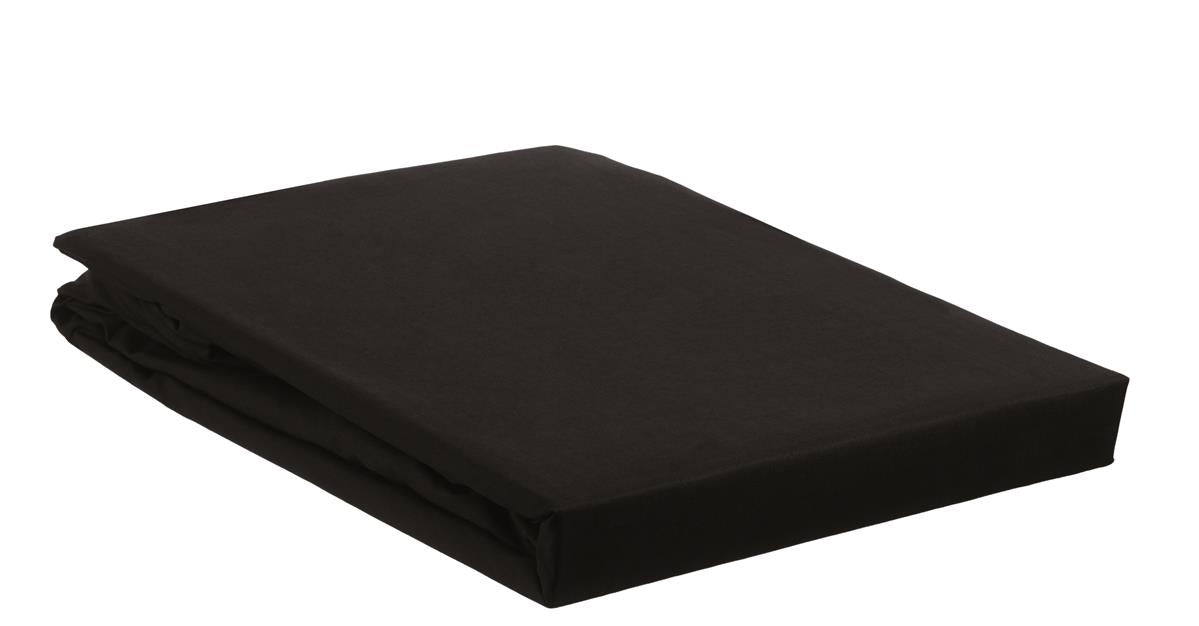 Beddinghouse - Percale Katoen - Topper Hoeslaken - 160x200 cm - Zwart