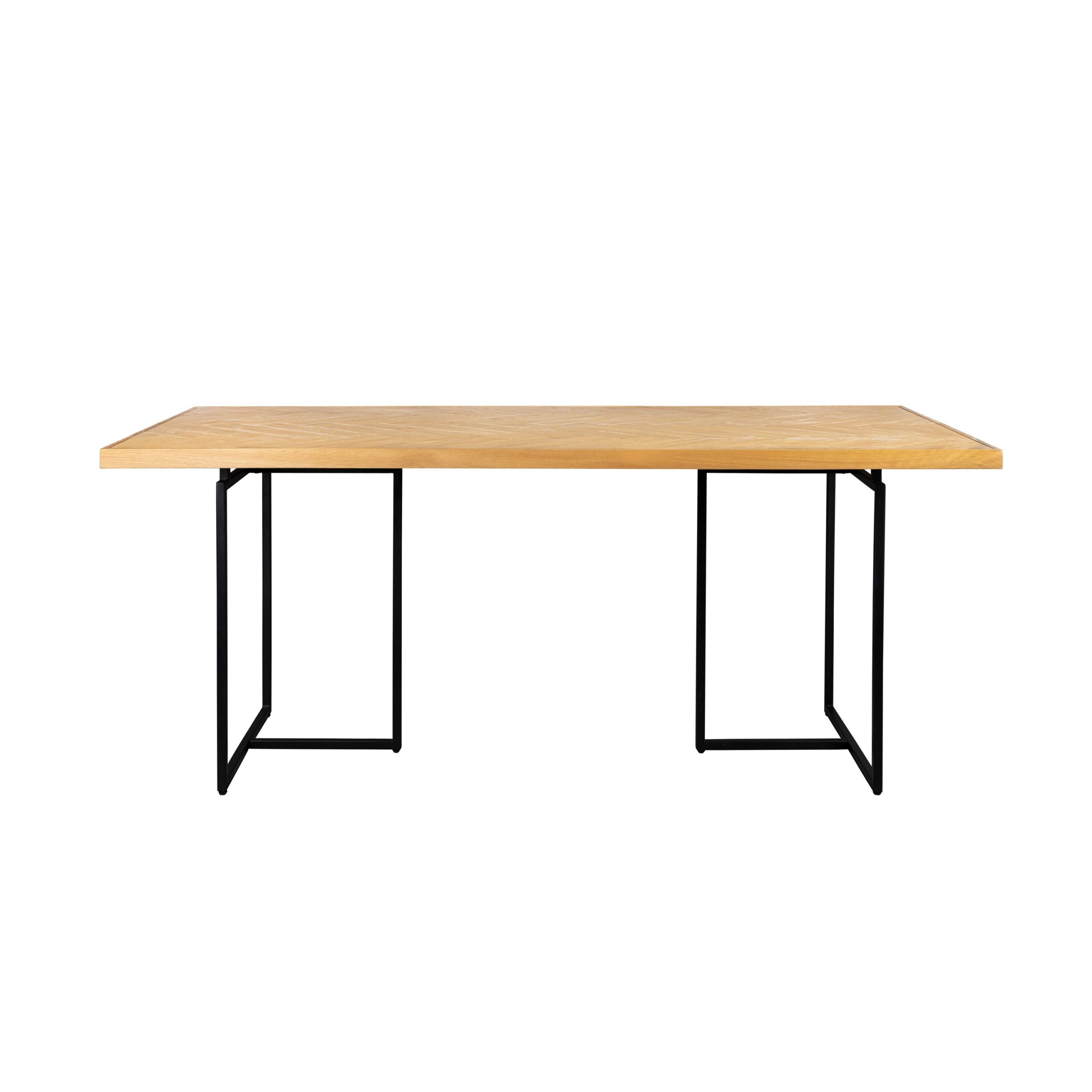 Dutchbone Class Eettafel Rond 180X90 cm Eikenhout - Bruin