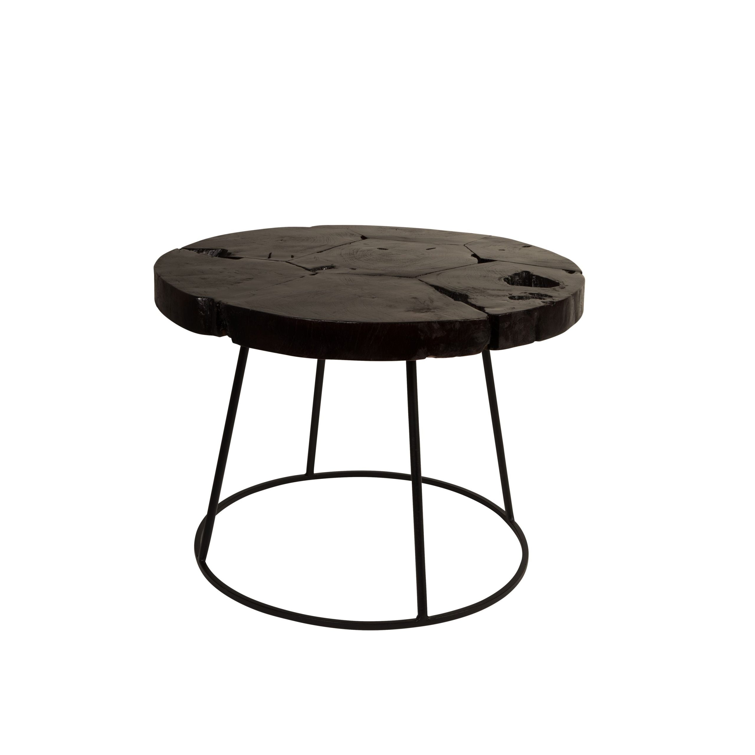 Dutchbone Kraton Bijzettafel Zwart L