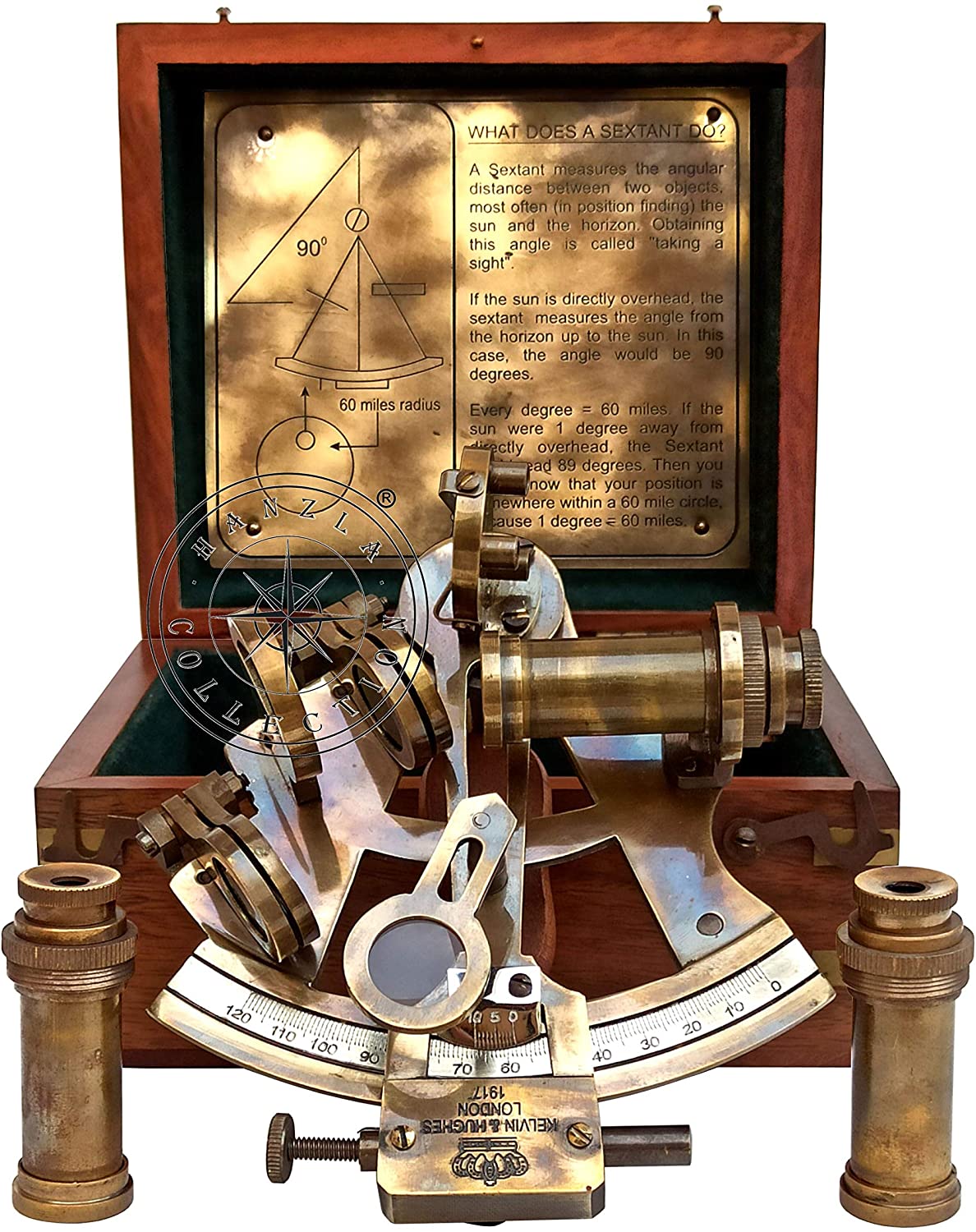 Sextant | Antiek | vintage | maritiem | zeevaart