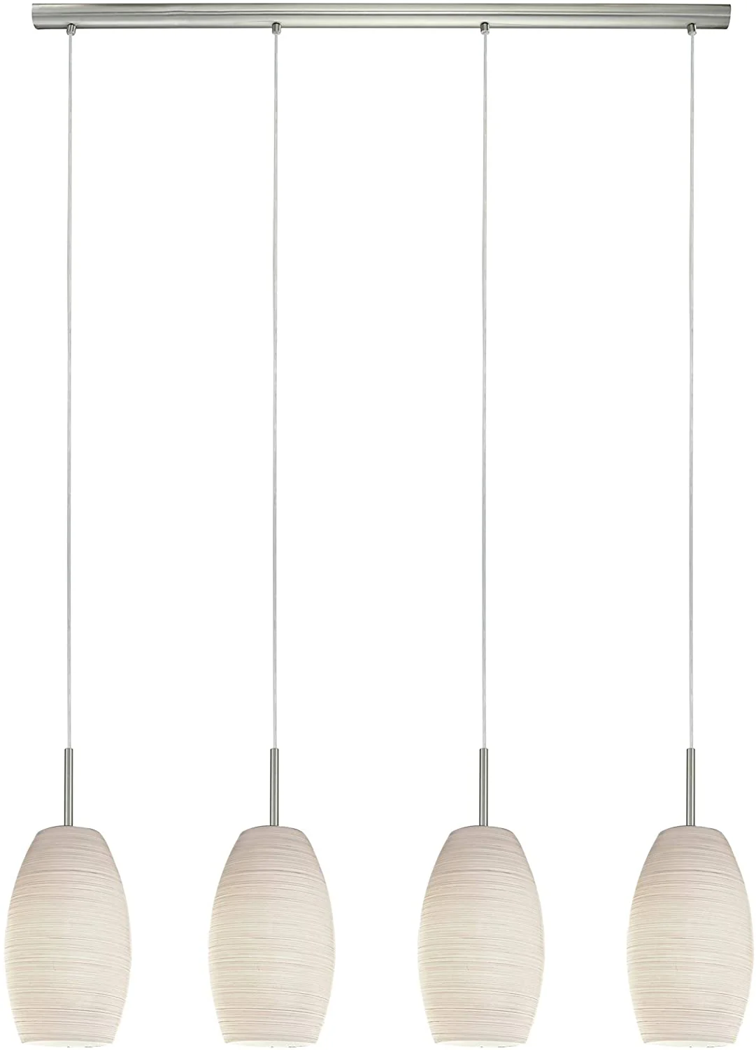 Hanglamp 4 lichts Modern Wit
