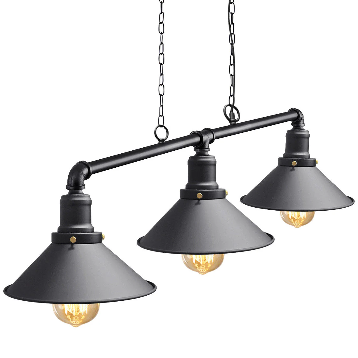 Hanglamp tafellamp industrieel Zwart