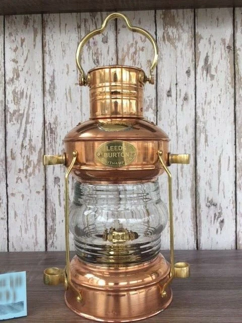 Scheepslantaarn Scheepslamp met brander