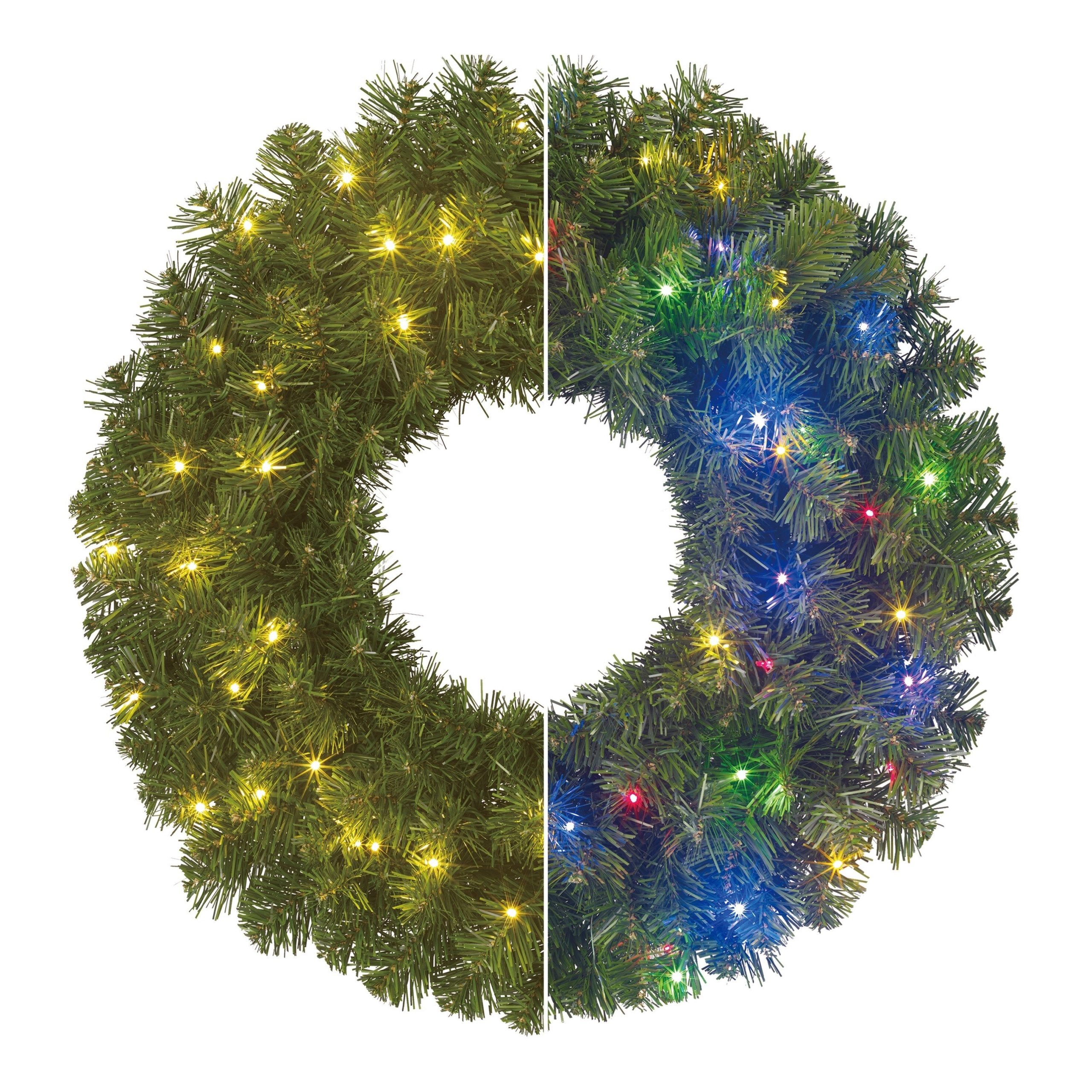 Black Box Trees Limber krans led outdoor groen warm wit multicolour 50