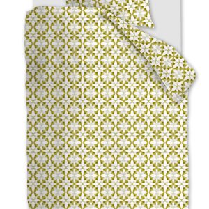 Beddinghouse dekbedovertrek Mae – 140×200/220 cm – groen Beddinghouse dekbedovertrek Mae – 140×200/220 cm – groen