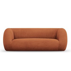 Cosmopolitan Design Bank Essen 2-zits, boucle, bruin – 95x210x86cm Cosmopolitan Design Bank Essen 2-zits, boucle, bruin – 95x210x86cm