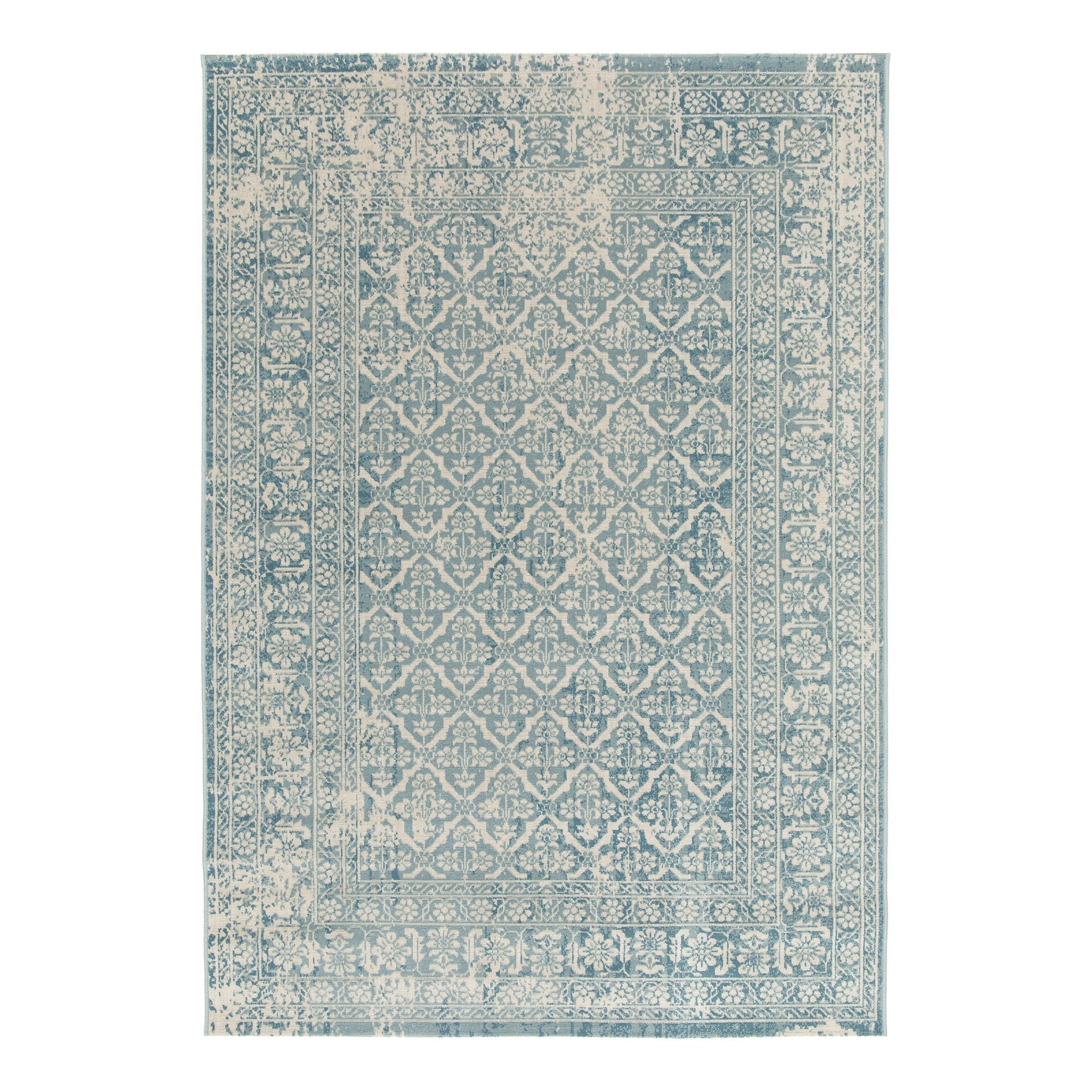 AFK Living vloerkleed Palatine - zeer zacht - blauw - 200 x 290 cm