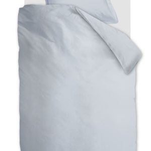 Ambiante Dekbedovertrek Satin Uni – 140 x 200/220 cm – Licht blauw Ambiante Dekbedovertrek Satin Uni – 140 x 200/220 cm – Licht blauw