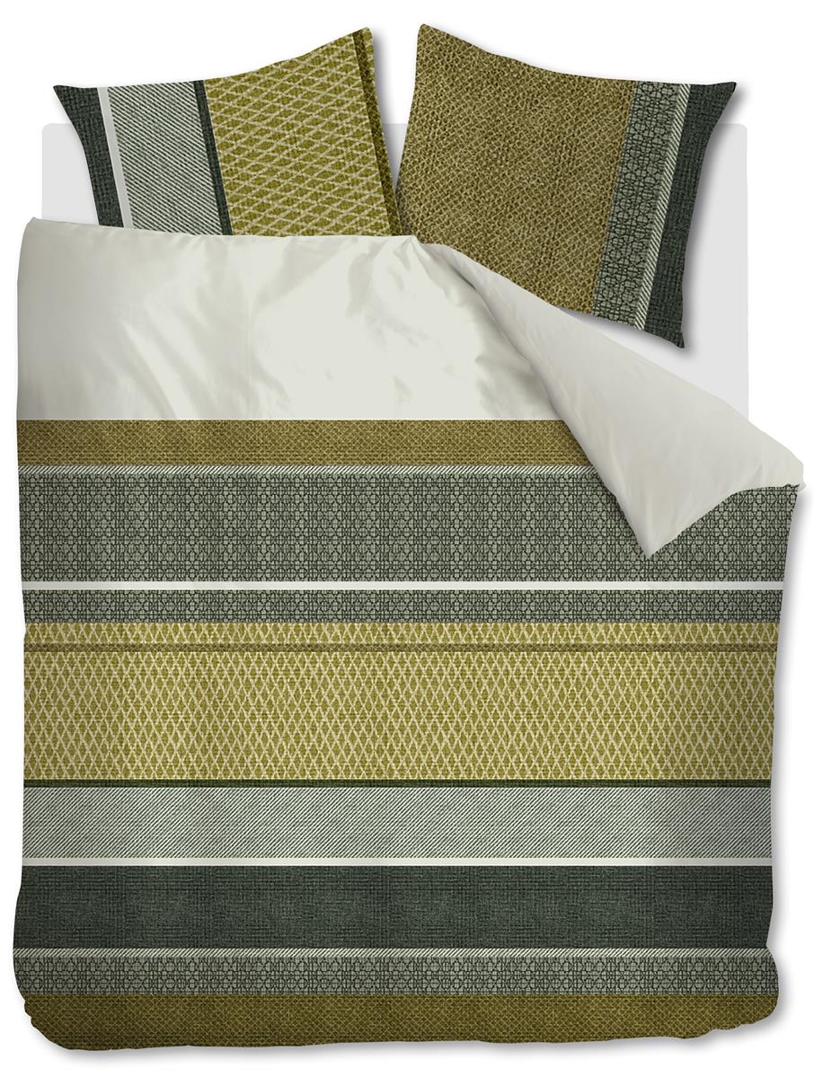 Beddinghouse dekbedovertrek Benthe - 240x200/220 cm - groen