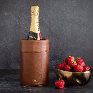 Dutchdeluxes Luxe Wijnkoeler – Champagnekoeler in Leer – REACh-gecerti