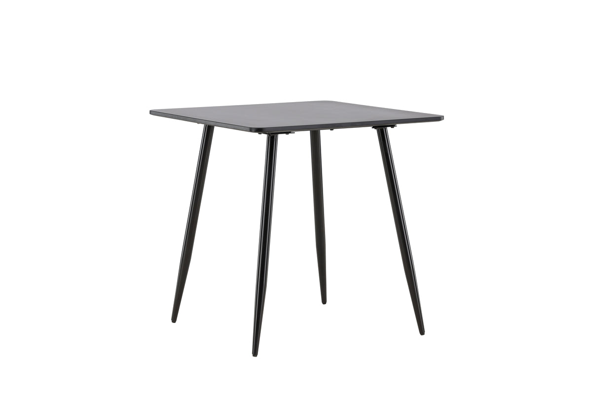 BRAM Eetkamertafel Hakaro - 75 x 75 cm - Zwart