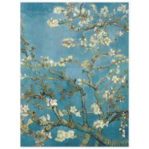 Artfulprints Poster Vincent van Gogh – Amandelbloesem – 30×40 cm – Bla