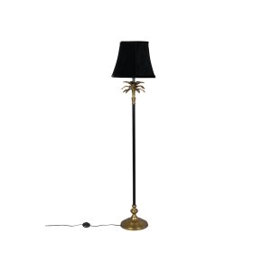 Dutchbone vloerlamp Cresta – zwart Dutchbone vloerlamp Cresta – zwart
