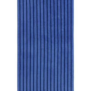 Calma House Strandhanddoek Saturno – Donkerblauw – 100×180