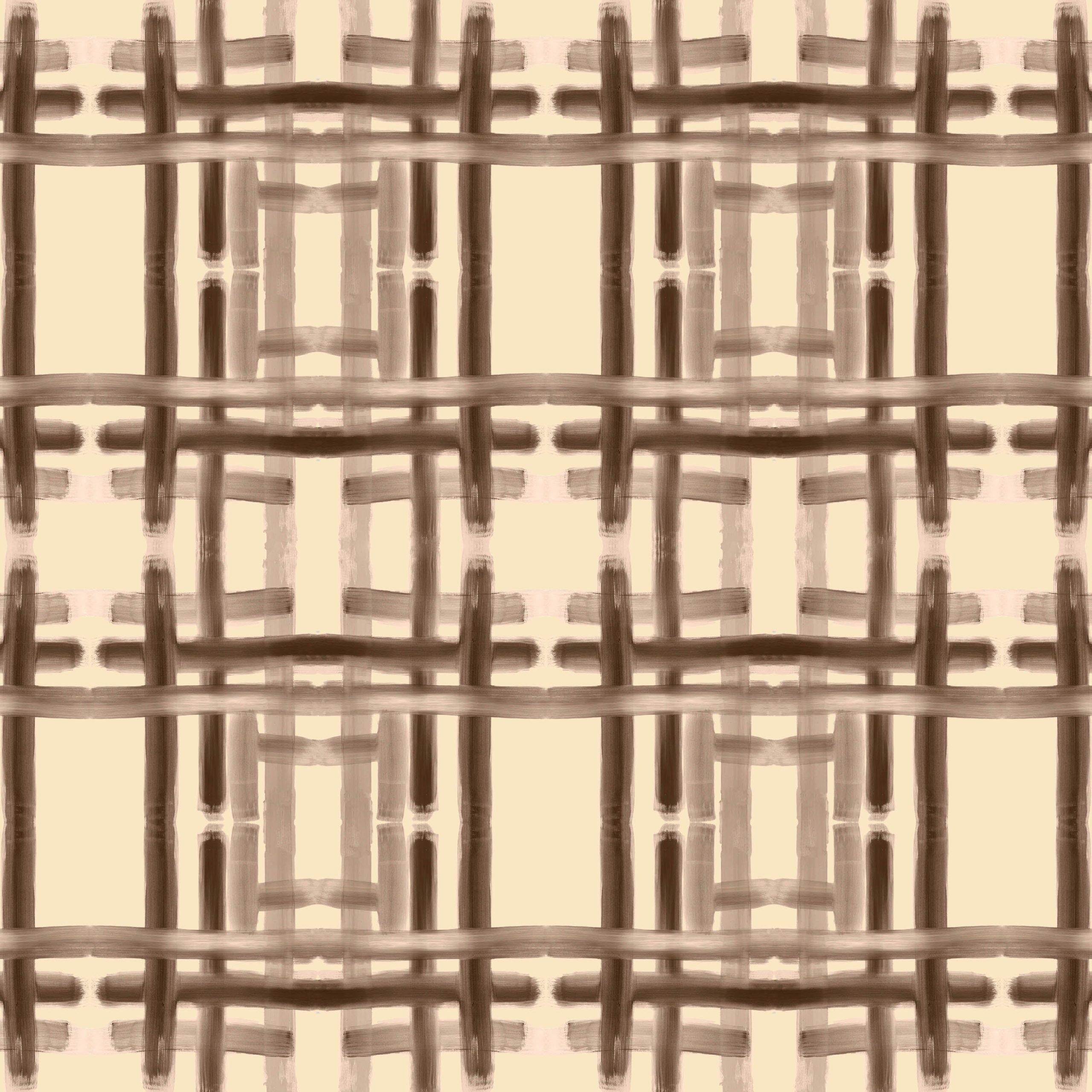 Behang Mondriaan Stripes beige