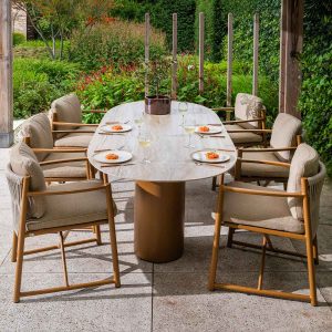 4 Seasons tuintafel Colorado 240 x 105 cm ovaal – amber 4 Seasons tuintafel Colorado 240 x 105 cm ovaal – amber
