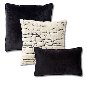 KUSSENSET – 3-delig – Rodin – 45×45 cm, 30×50 cm – inclusief binnenkus KUSSENSET – 3-delig – Rodin – 45×45 cm, 30×50 cm – inclusief binnenkus