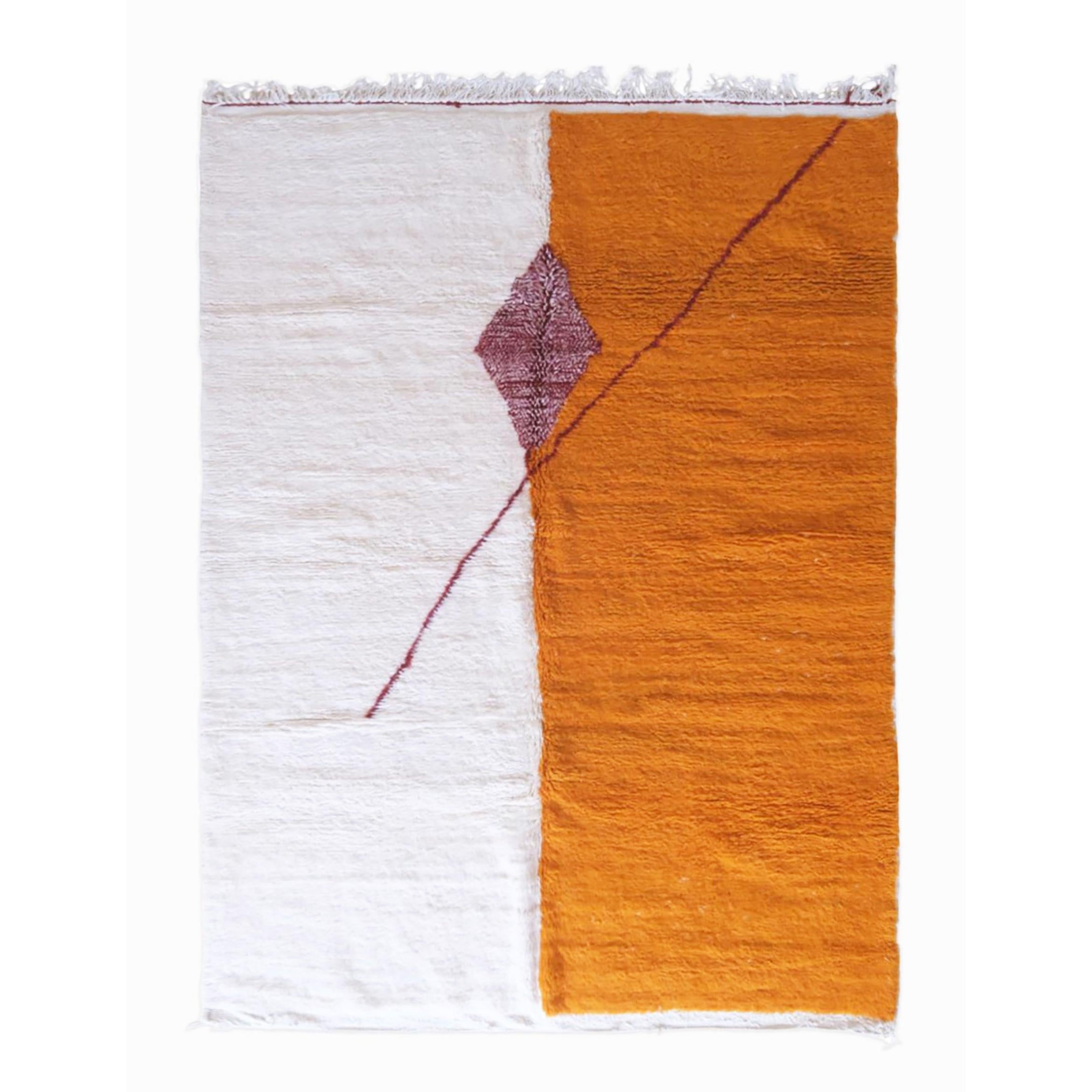AFK Living vloerkleed Berber - handgemaakt - Wol - 196 x 272 cm