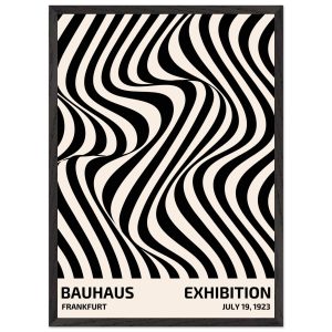 Artfulprints Poster met Lijst Bauhaus – Exhibition Frankfurt – 50×70 c Artfulprints Poster met Lijst Bauhaus – Exhibition Frankfurt – 50×70 c