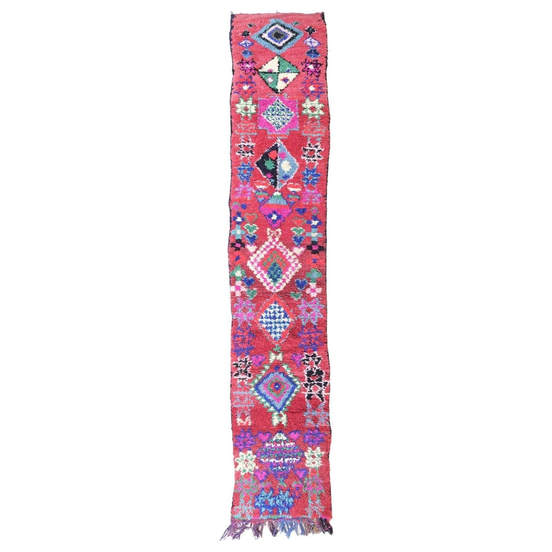 AFK Living vloerkleed Berber - handgemaakt - Wol - 484 x 84 cm
