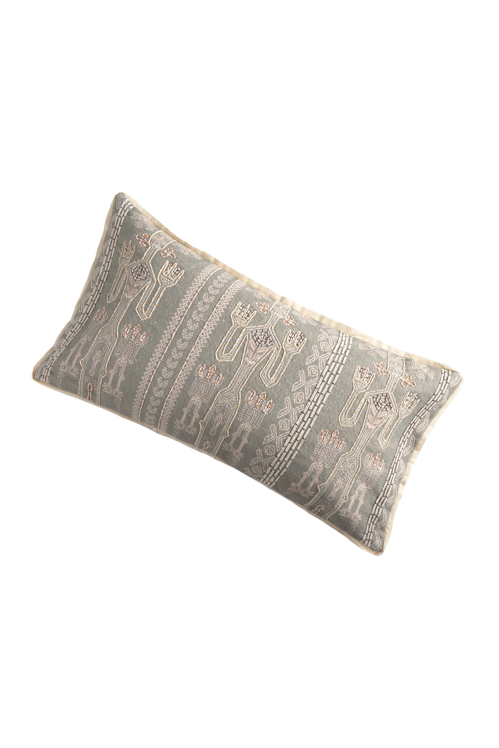 Calma House Kussenhoes Mursi - Grijs - 30x60