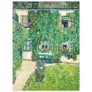 Artfulprints Poster Gustav Klimt – The house of Guardaboschi – 30×40 c Artfulprints Poster Gustav Klimt – The house of Guardaboschi – 30×40 c