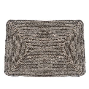 Calma House placemat Arena – Zwart – 35×50 Calma House placemat Arena – Zwart – 35×50