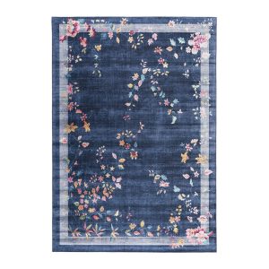 AFK Living vloerkleed Hortense – gedrukt – blauw – 120 x 170 cm AFK Living vloerkleed Hortense – gedrukt – blauw – 120 x 170 cm