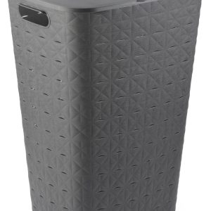 Curver Softex Wasbox – 56L – 43,8x34x59,9cm – Antraciet Curver Softex Wasbox – 56L – 43,8x34x59,9cm – Antraciet