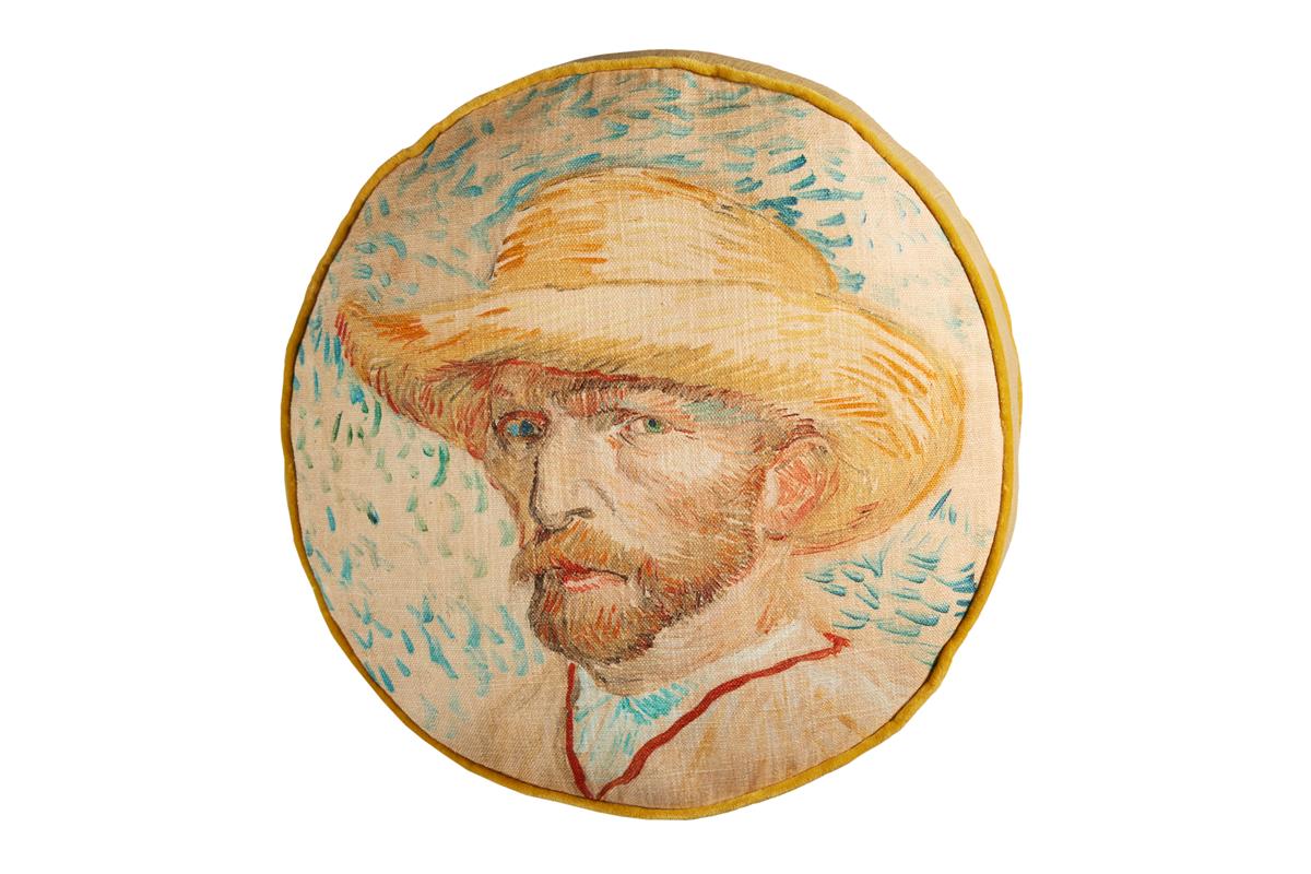 Beddinghouse x Van Gogh Museum Self Portrait Sierkussen - dia 40 cm -
