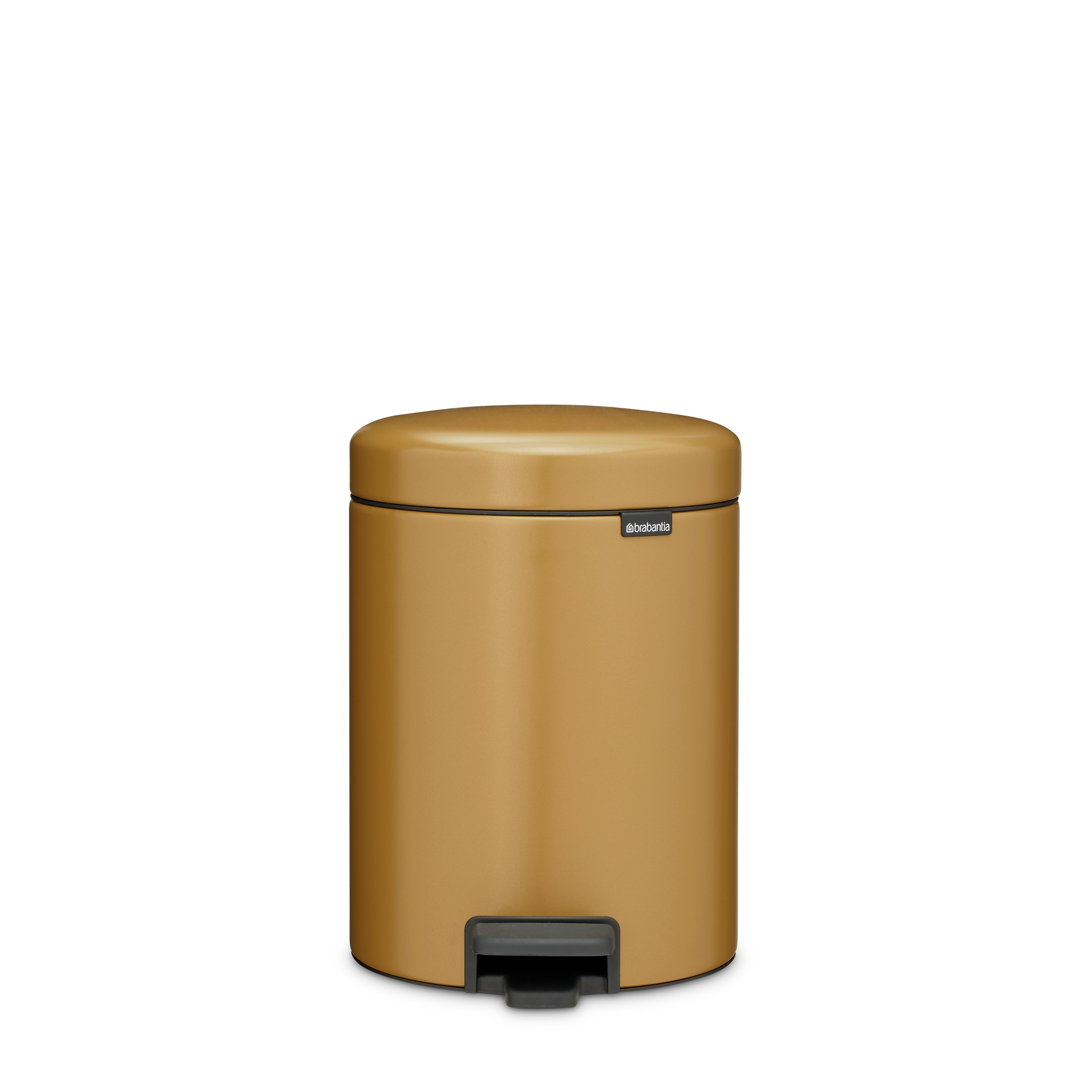Brabantia NewIcon Pedaalemmer, 5 liter, kunststof binnenemmer - Warm G