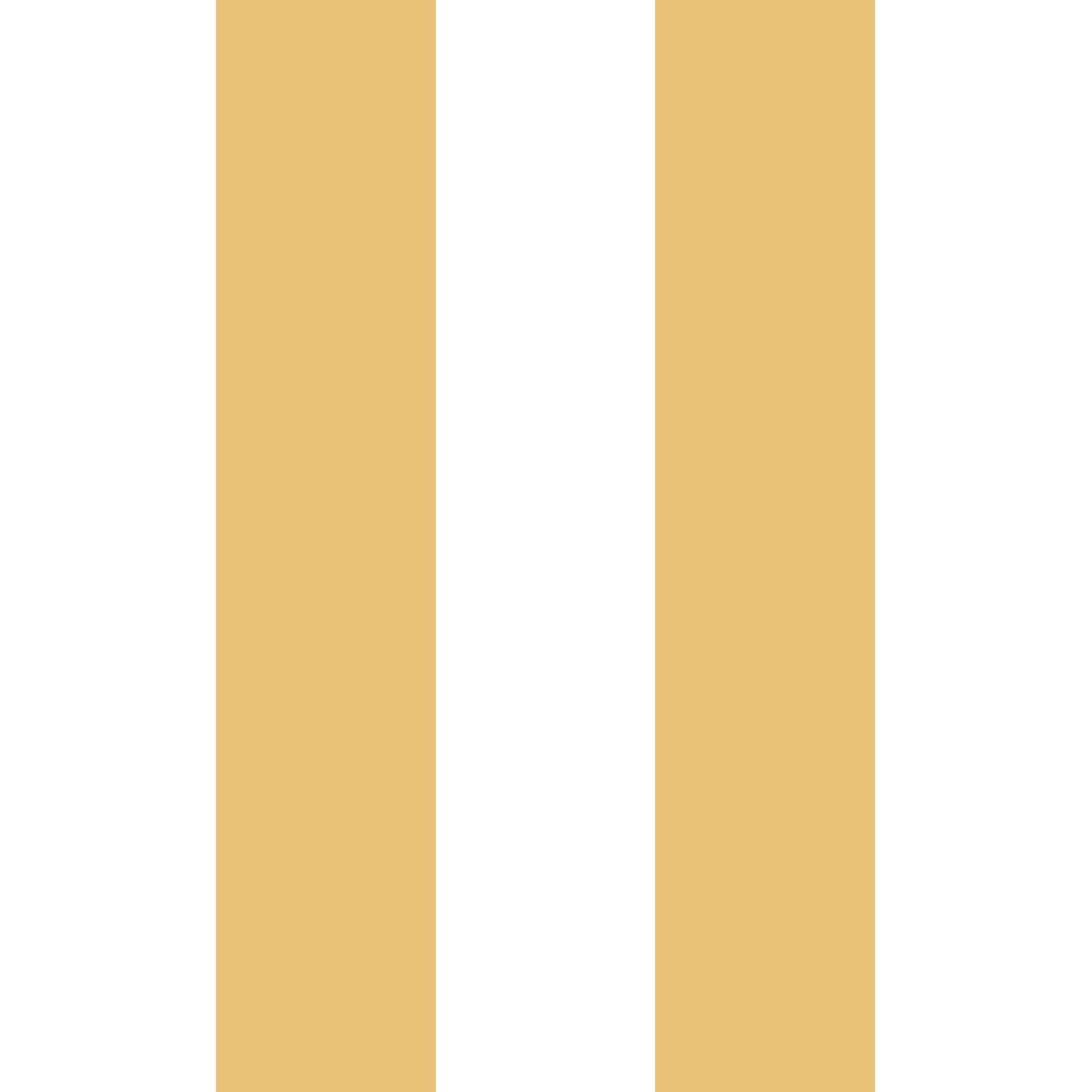 Catchii Behang Navy Stripes okergeel