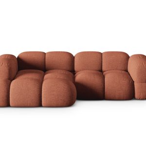 Cosmopolitan Design linker hoekbank Loretto 3-zits, structurele stof k Cosmopolitan Design linker hoekbank Loretto 3-zits, structurele stof k