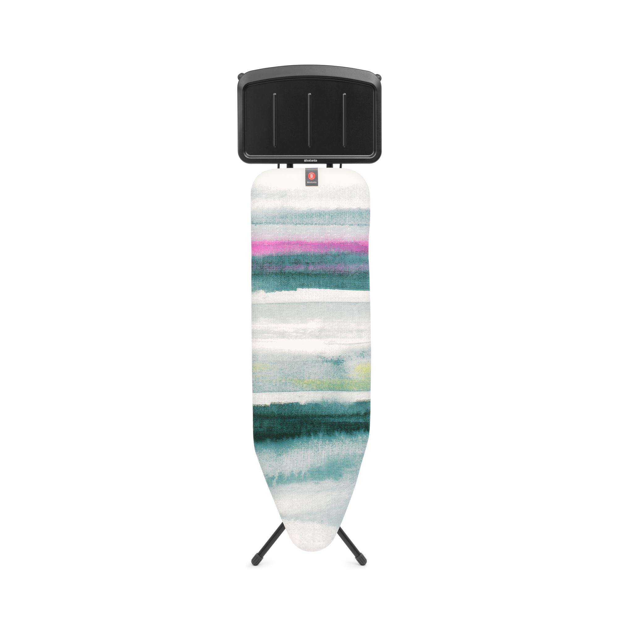 Brabantia Strijkplank B, 124x38 cm, solide stoomunithouder - Morning B