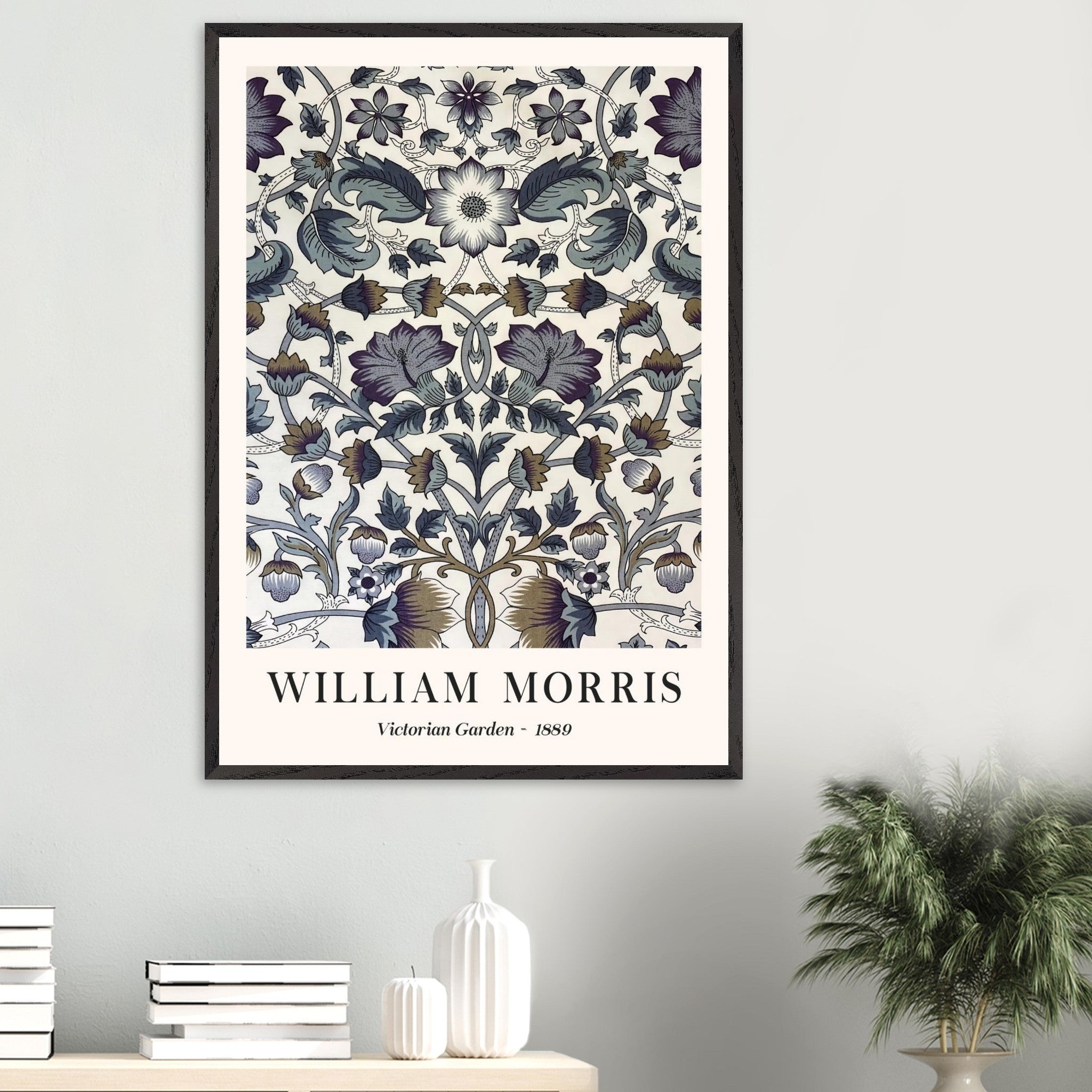 Artfulprints Poster William Morris - Victorian garden 1889 - 70x100 cm