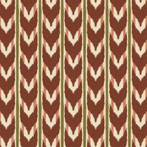 Catchii Behang Maison Artisan Ikat bruin Catchii Behang Maison Artisan Ikat bruin